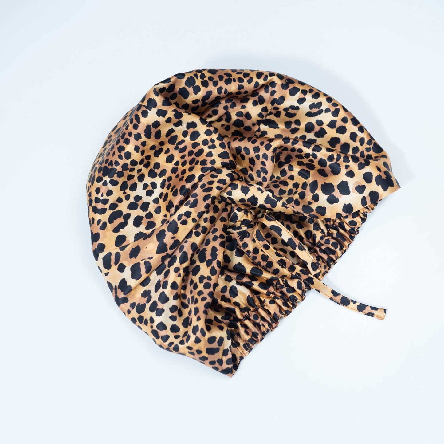 Silk Drawstring Bonnet