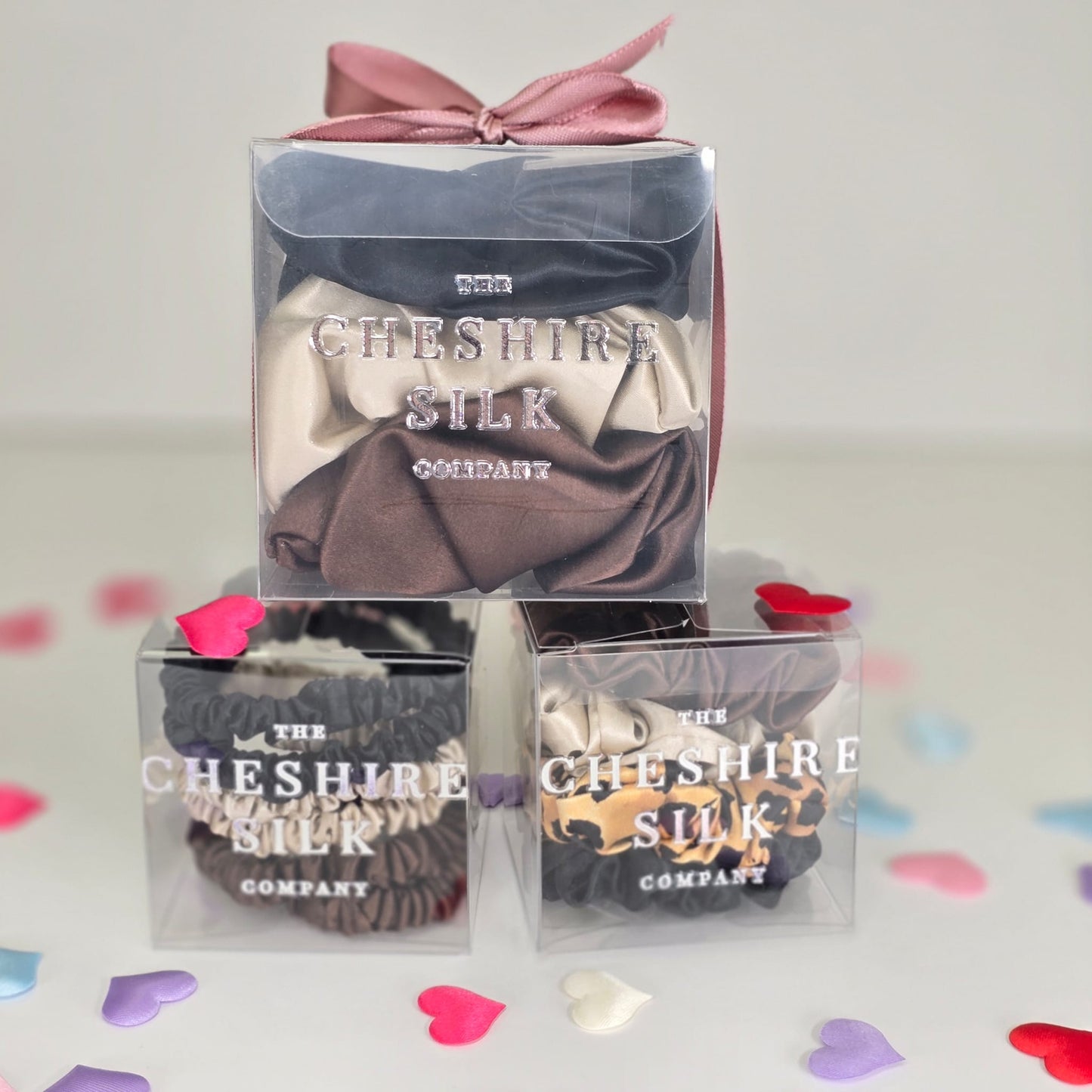 The Essentials Silk Scrunchie Set
