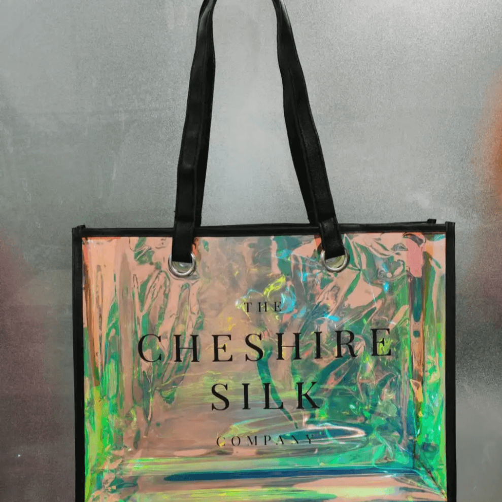 Large Holographic tote bag
