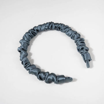 Mulberry Silk Ruched Headband