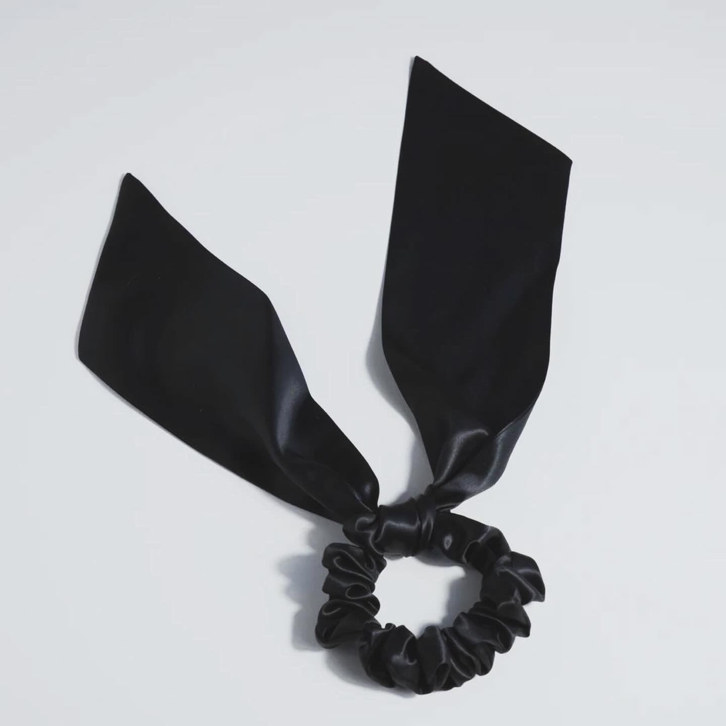 Silk Bow Knot Scrunchie