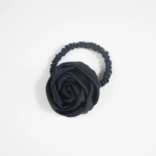 Rose Silk Scrunchie