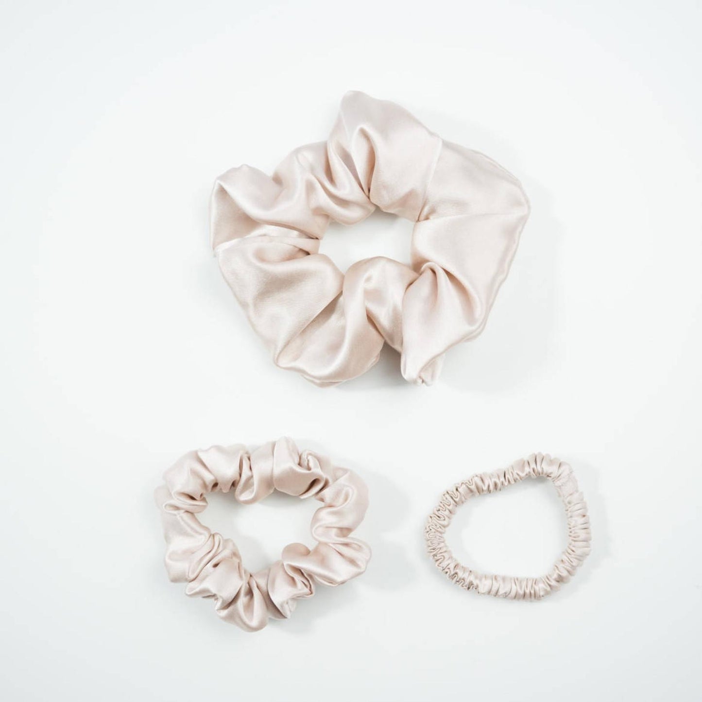 Set of Scrunchies in 3 sizes