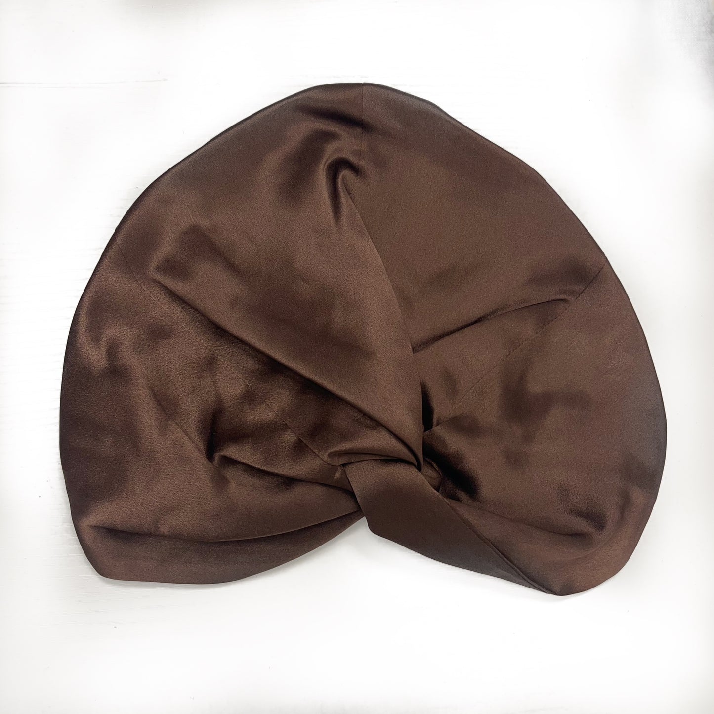 Silk Drawstring Bonnet