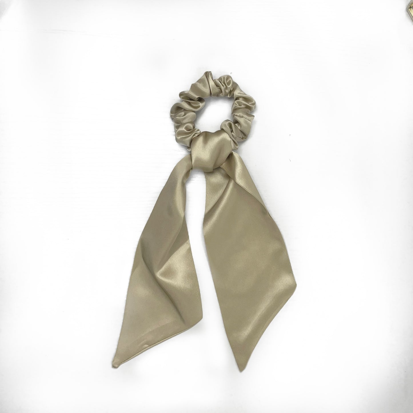 Silk Bow Knot Scrunchie