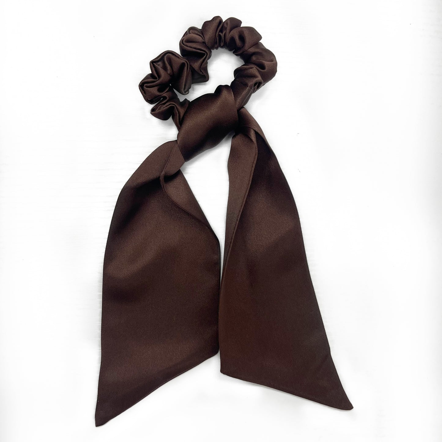 Silk Bow Knot Scrunchie