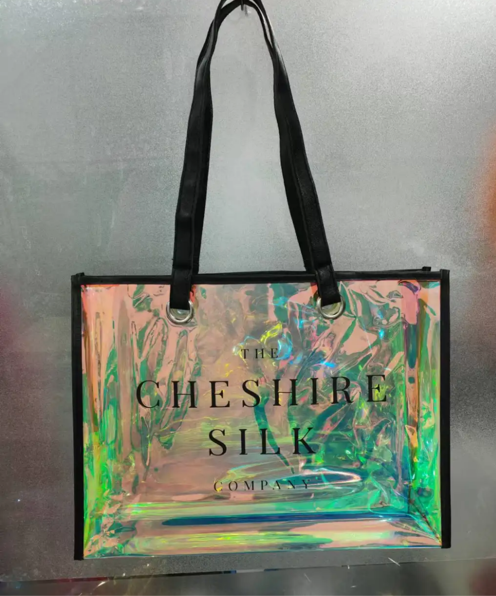 Large Holographic tote bag