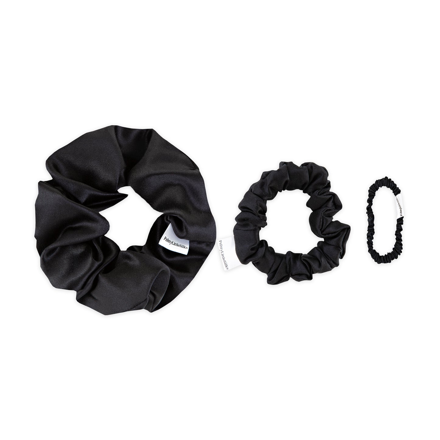 Set of Scrunchies in 3 sizes