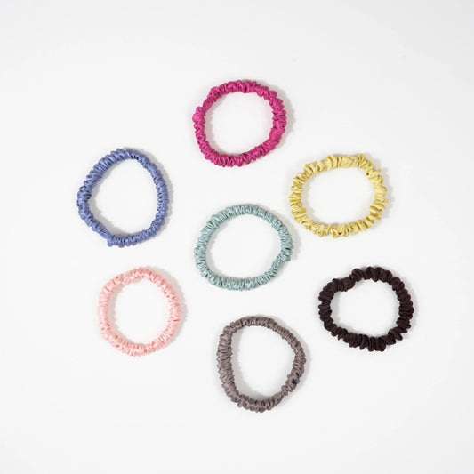 Skinny Silk Scrunchies