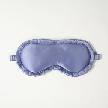 Bluebell Silk Sleep Mask – Frill Edition