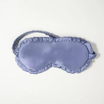 Bluebell Silk Sleep Mask – Frill Edition