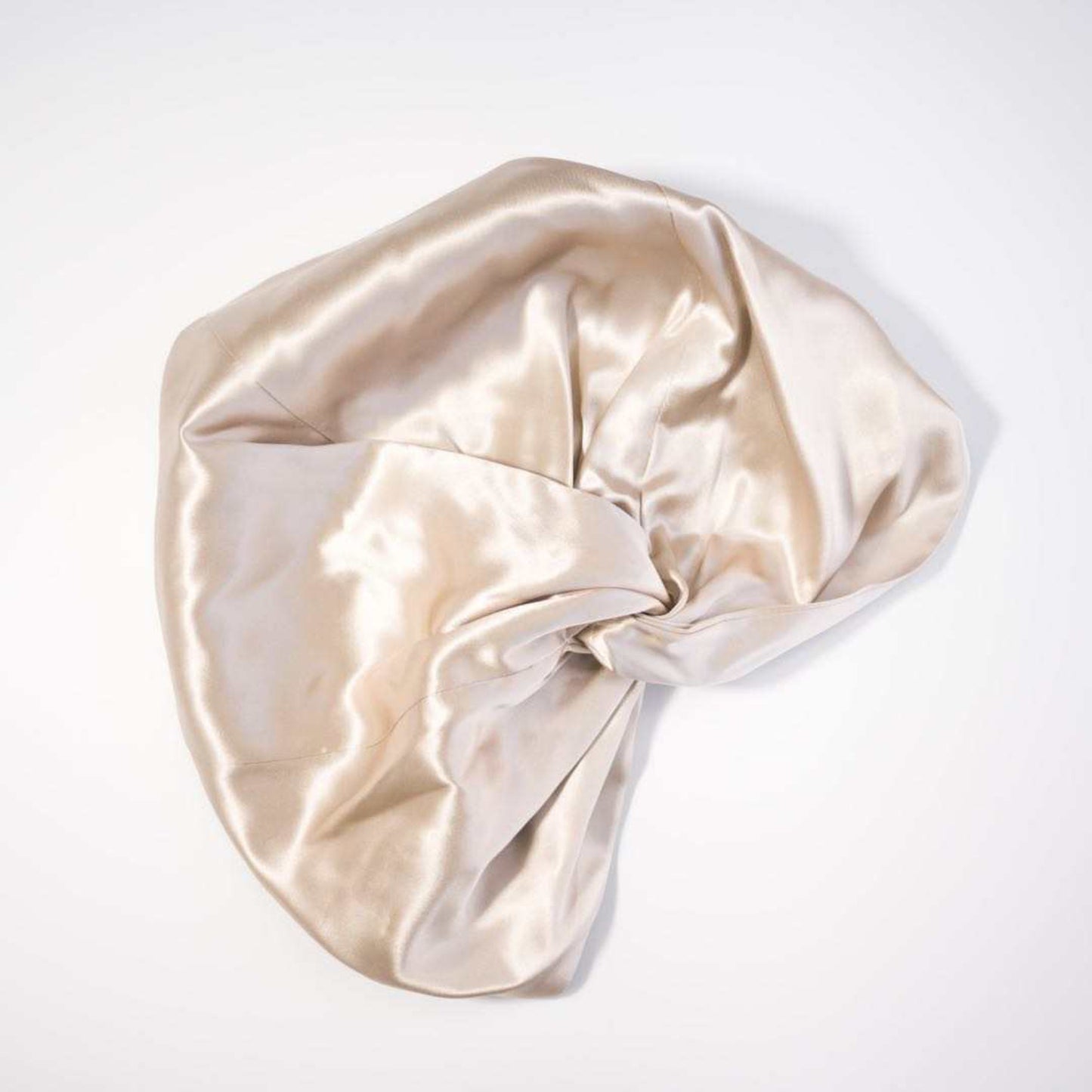 Silk Drawstring Bonnet