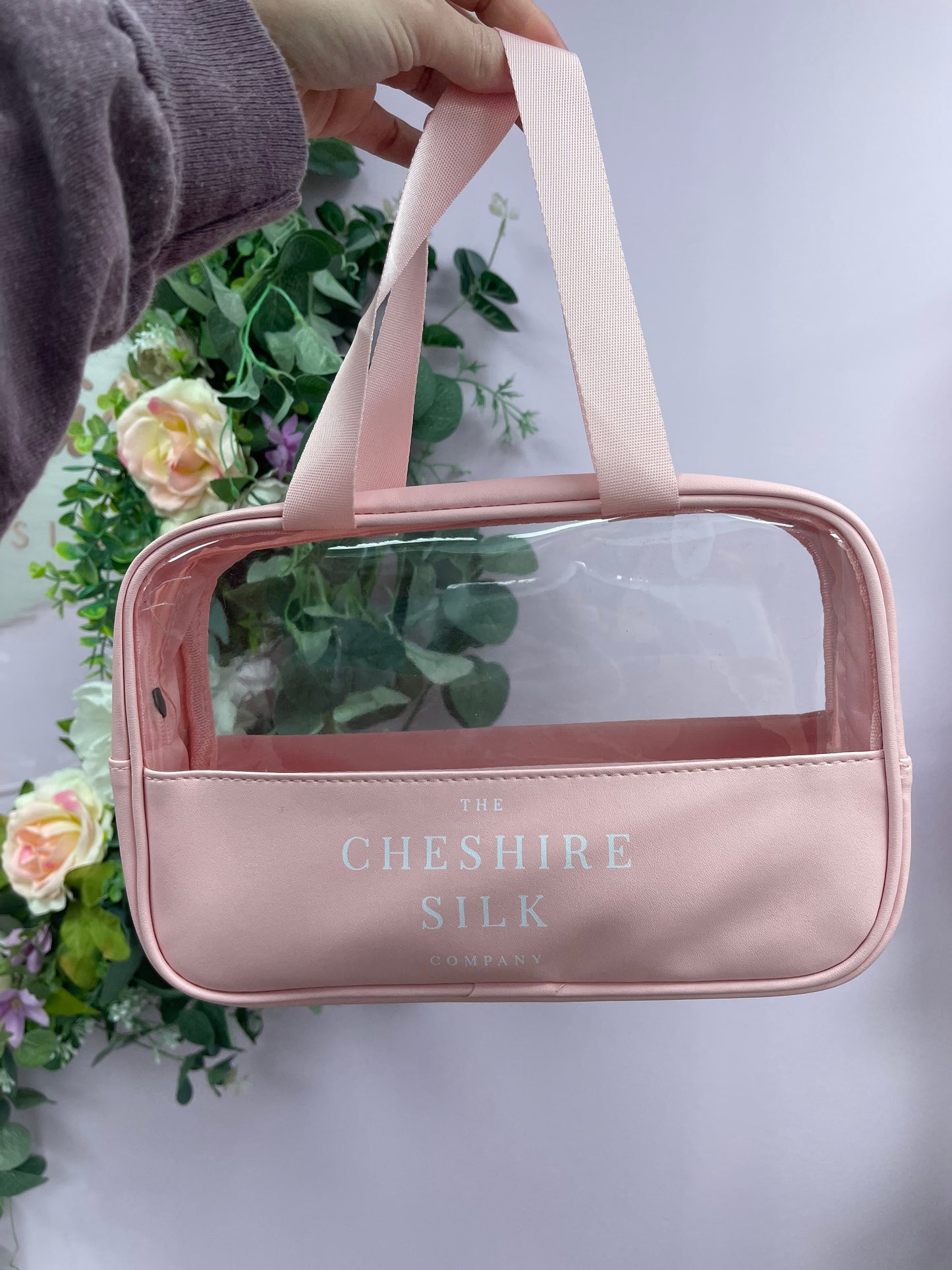 The Cheshire Silk Company Cosmetic Bag