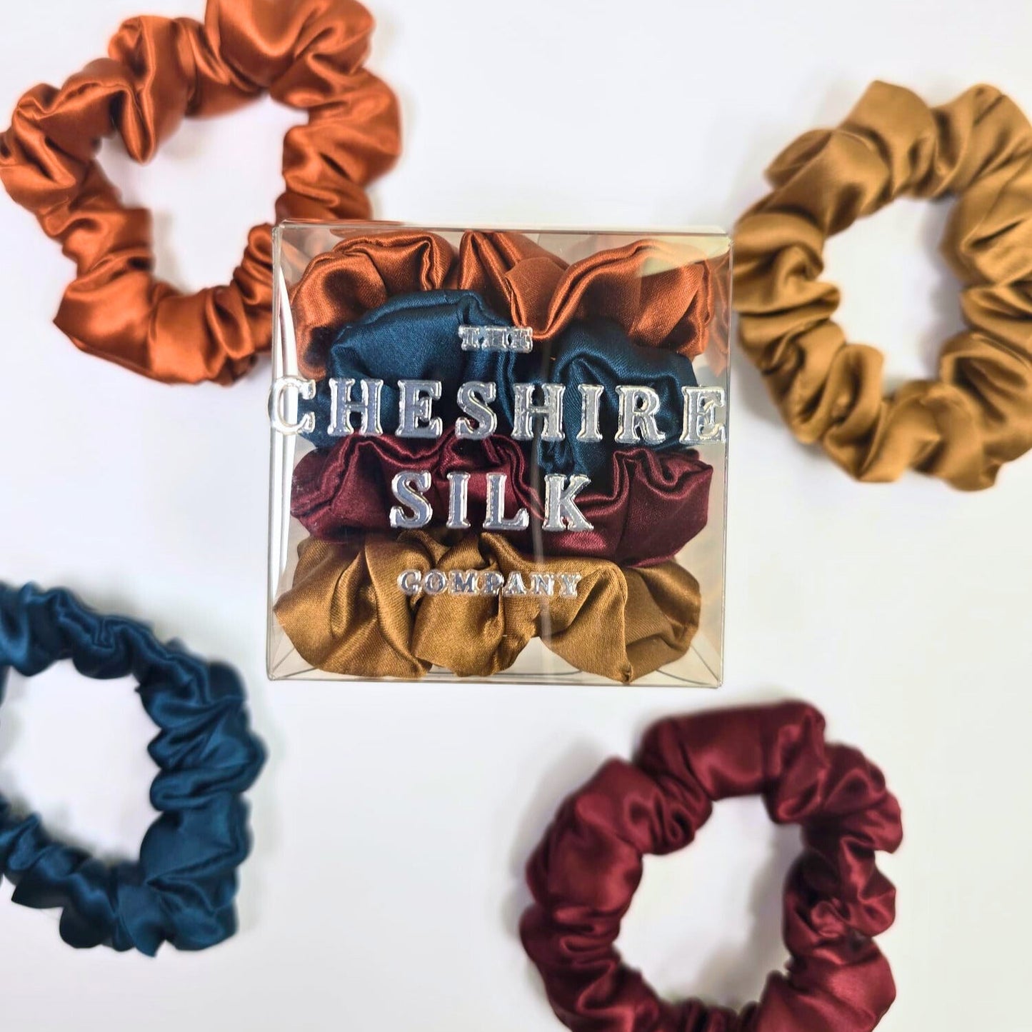 Limited Edition Autumn Silk Scrunchie Sets