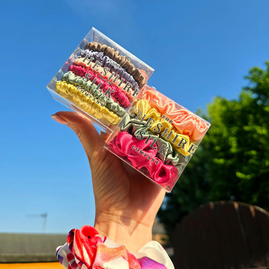 Limited Edition Summer Silk Scrunchie Sets