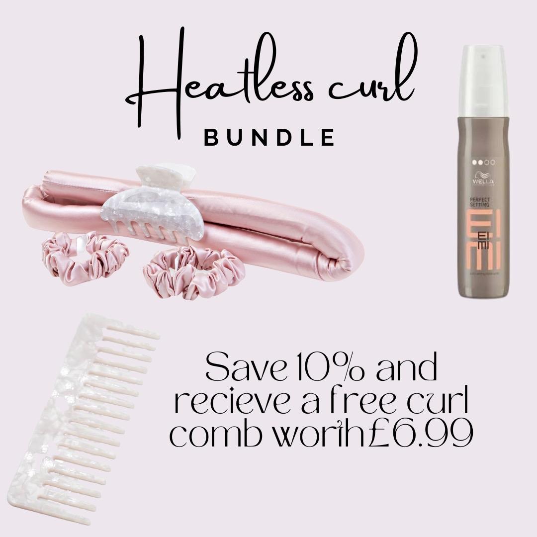 Ultimate heatless curl bundle