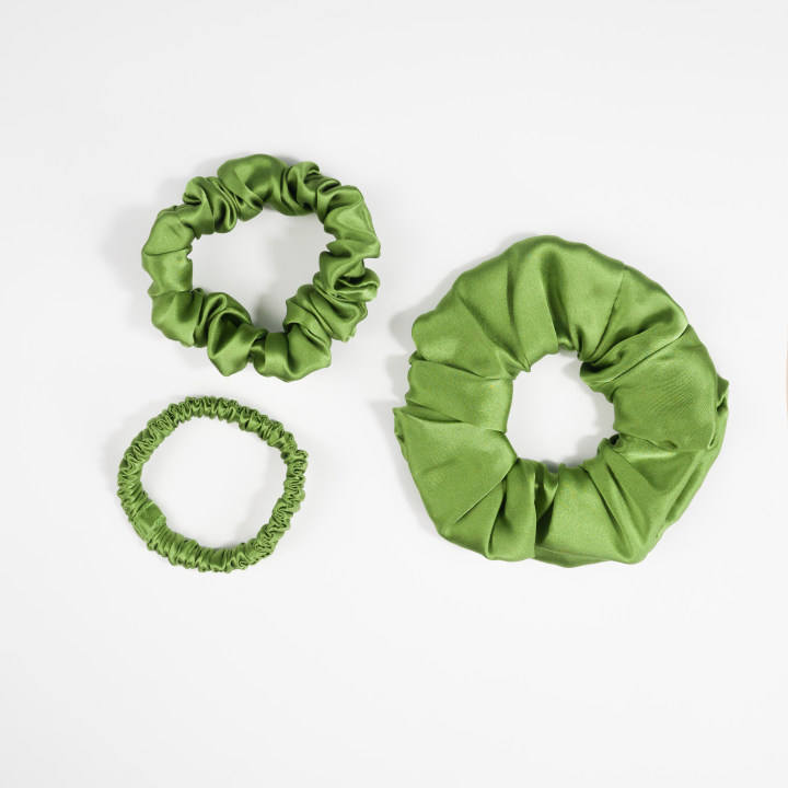 Set of Scrunchies in 3 sizes