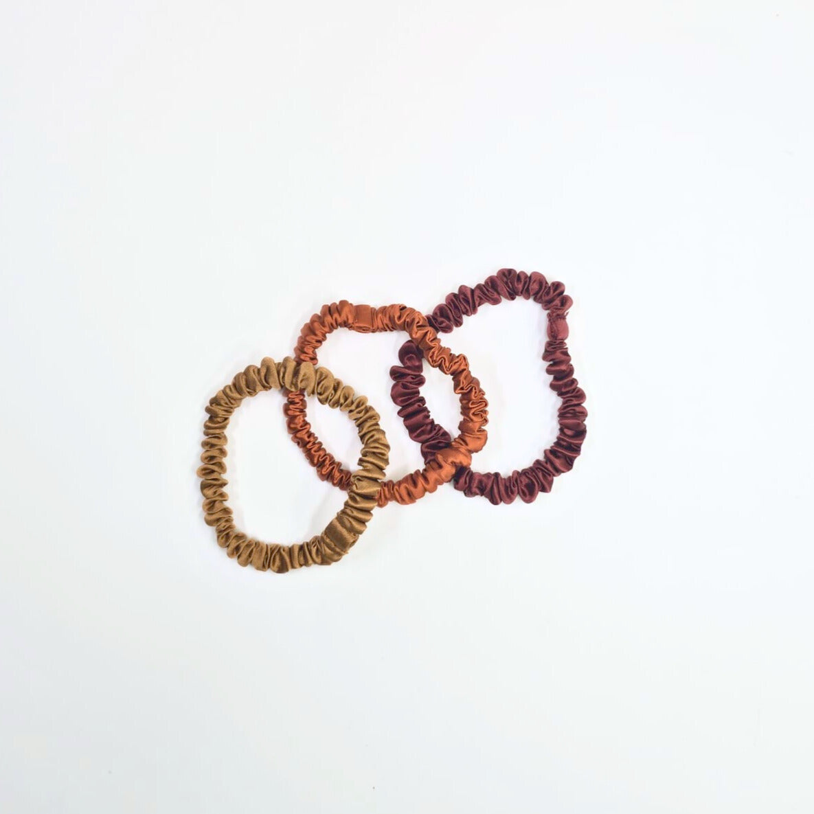 Skinny Silk Scrunchies